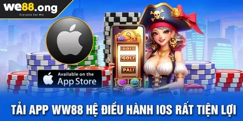 Tải app WE88 trên thiết bị iOS
