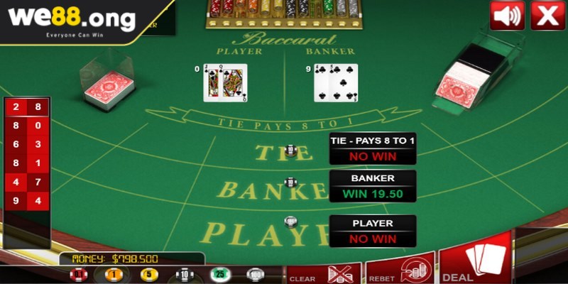 Mẹo chơi baccarat có thể giúp người chơi dễ dàng giành chiến thắng trước nhà cái