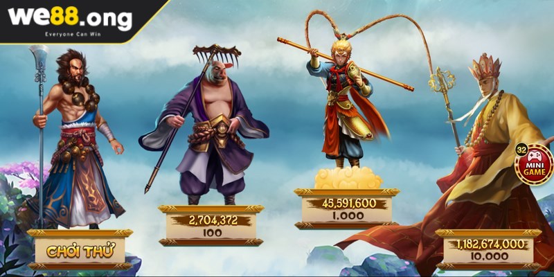 Nổ hũ Tây Du Thần Khí là slot game được lấy cảm hứng từ bộ tiểu thuyết Tây Du Ký