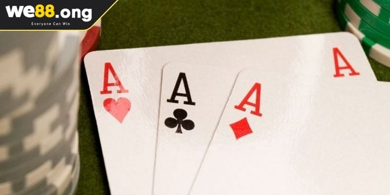 Kinh nghiệm để thắng bài 3 cây miền bắc WE88