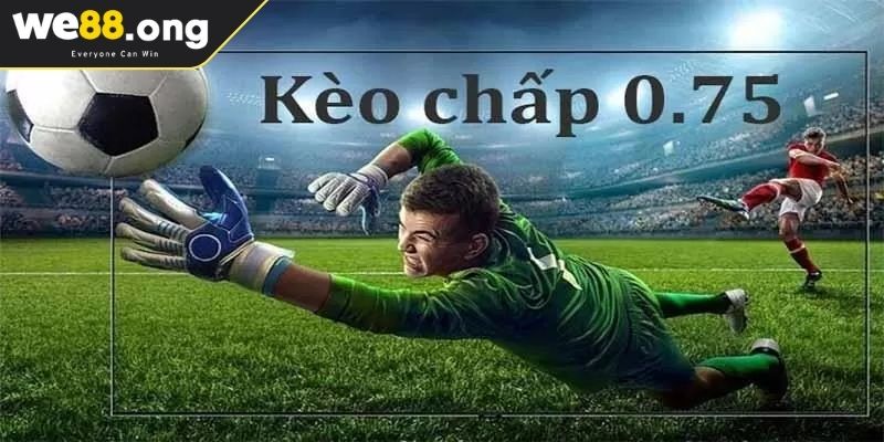 Cách tính tiền tỷ lệ chấp 0.75 WE88 dành cho người mới